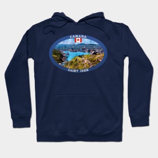 Saint John Canada Travel Hoodie